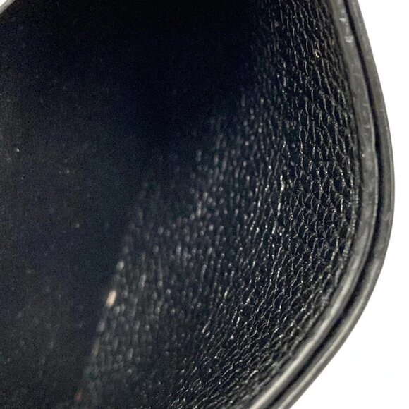 Auth BALENCIAGA - 601386 Black Leather Card Case - Picture 4 of 5